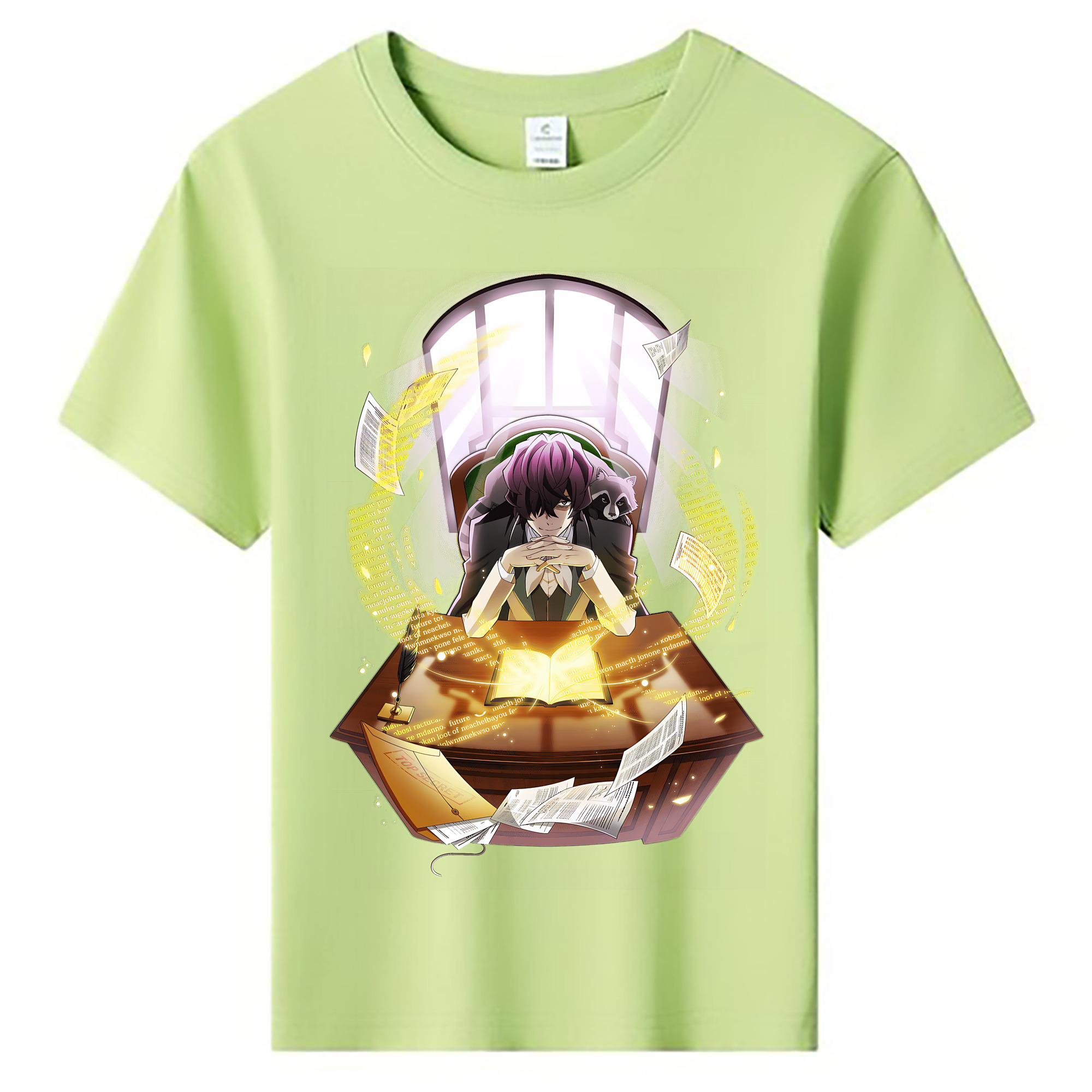 （画像用） 文豪ストレイドッグス Bungo Stray Dogs 綿100％キッズTシャツ（フロントプリント）